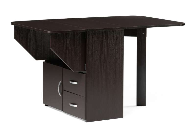 Стол деревянный Стол-тумба 130,2х80,2х75,1 венге (80,2x75,1). 